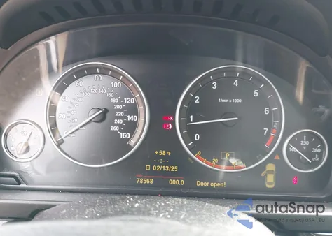 2011 BMW 550I из США, поврежденный, VIN WBAFR9C53BC270043